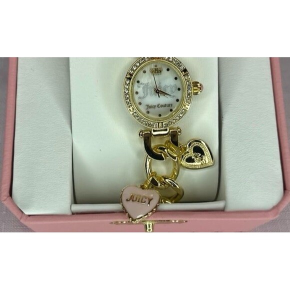 Juicy Couture Hearts Charm Watch - Picture 2 of 4